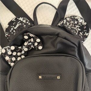 Disney Black Sequin Ear Mini Backpack